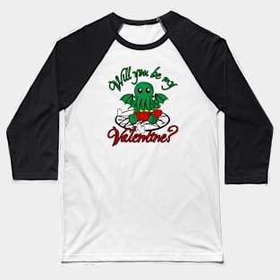 Valentine Cthulhu #9 Baseball T-Shirt